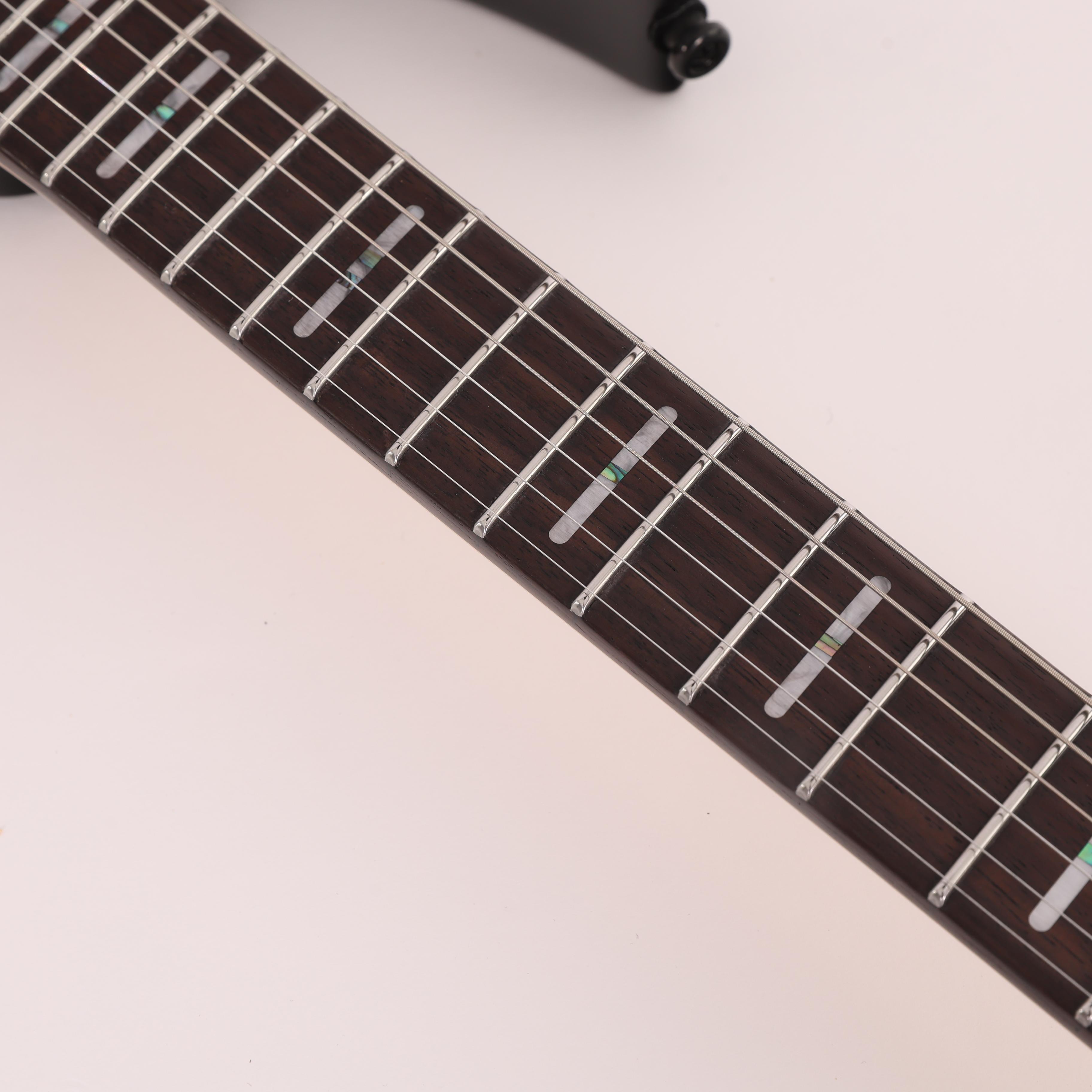 Sire Larry Carlton X6 Headless Electric Guitar in Black Satin